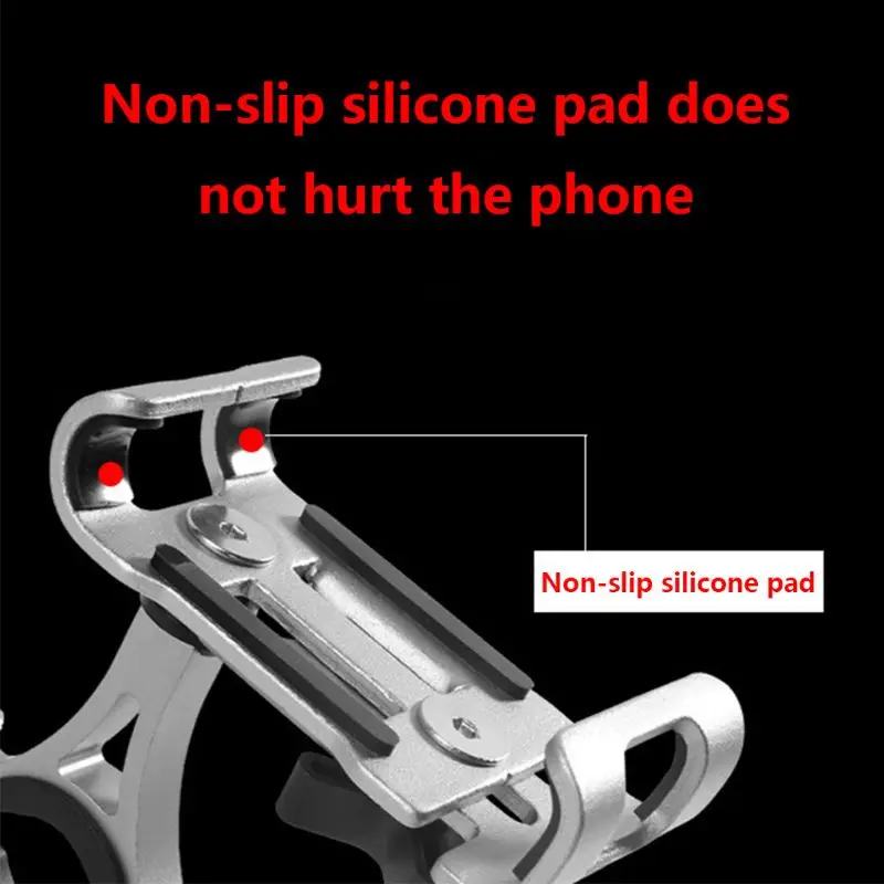  Neue Aluminium Legierung Fahrrad Telefon Halter 35-65 