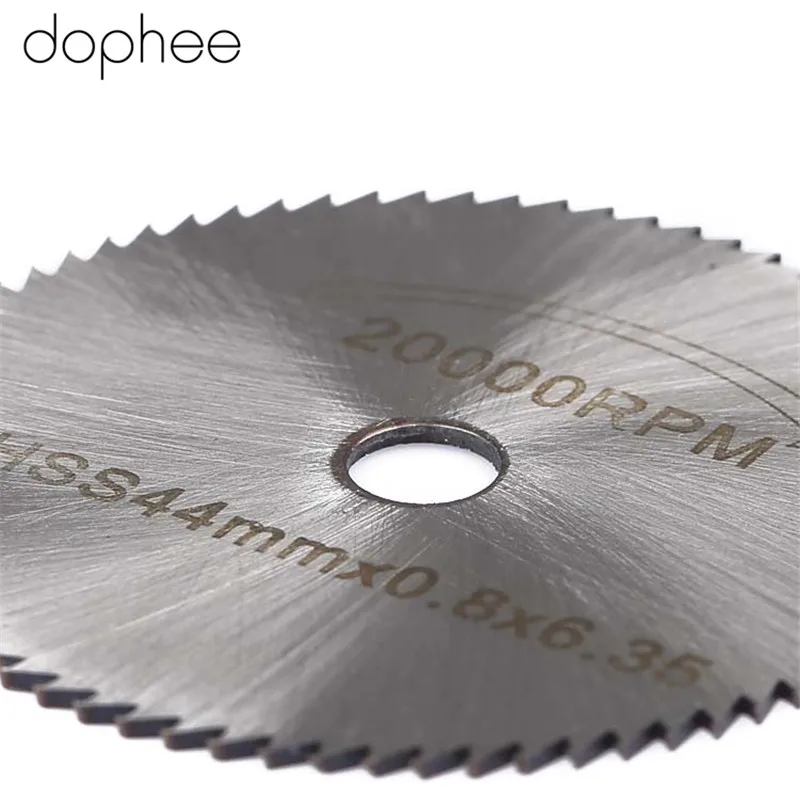 Dophee 1 шт. вращающиеся инструменты из стали диск с круговой обрезкой оправкой для