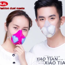 Новая модная маска для рта, силиконовый респиратор, Пылезащитная маска pm2.5, велосипедная маска против загрязнения, Пылезащитная маска, 10 кусочков, фильтр из хлопка