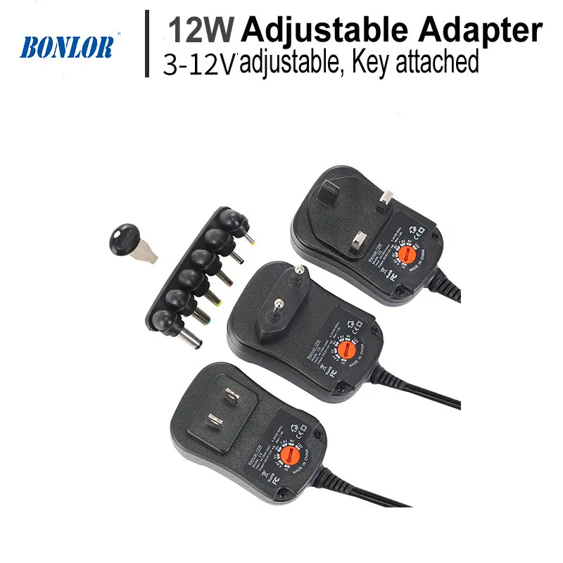 12W-AC-DC-Adapter-Adjustable-Power-Adapter-3V-4-5V-5V-6V-7-5V-9V-12V