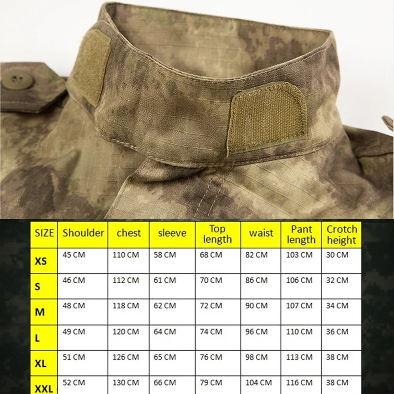 MEGE US ACU Army Combat Uniform, Military Camouflage Multicam Suit, Clothing Tactical Airsoft Paintball Equipment - Image 6