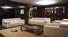 cow genuine/real leather sofa set living room sofa sectional/corner sofa set home furniture couch 1+2+3 seater functional