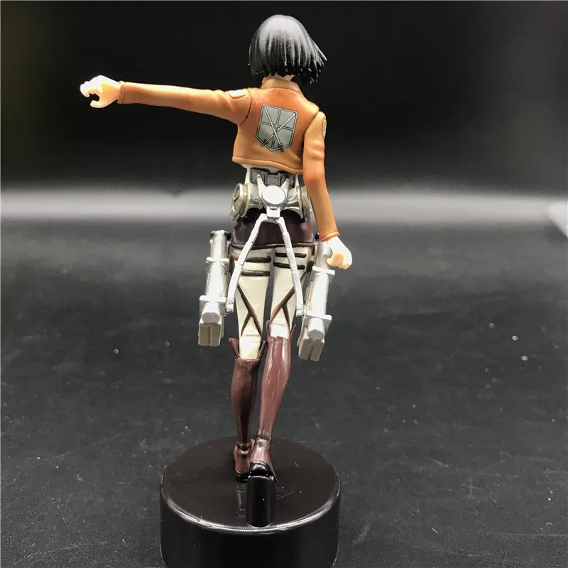 4 7 &quotshingeki no kyojin attack on titan mikasa ackerman фигма ПВХ фигурка Аниме Модель Коллекционная