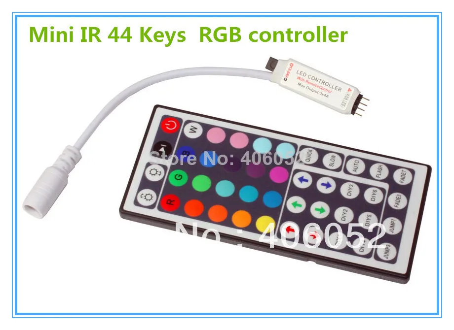 ИК пульт дистанционного управления RGB 44key DC5V 24v для 5050/3528 светодиодный светильник