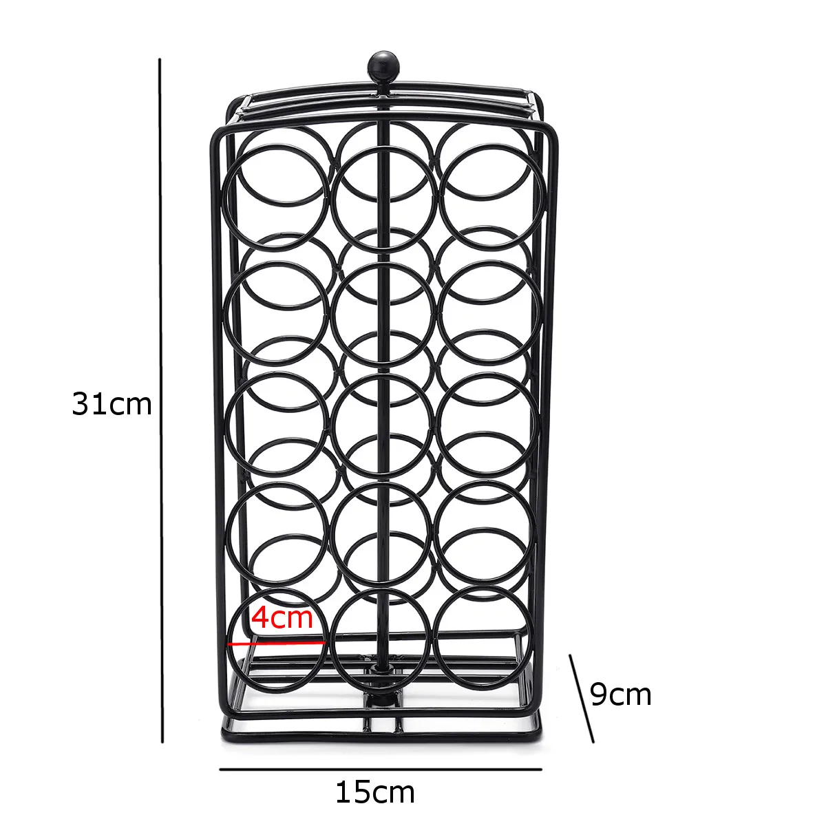 30Pcs Coffee Capsules Pod Holder Stand Dispenser Rotating Rack Capsule Cup For Dolce Gusto Home Kitchen Coffee Maker Appliance 30Pcs Coffee Capsules Pod Holder Stand Dispenser Rotating Rack Capsule Cup For Dolce Gusto Home Kitchen Coffee Maker Appliance