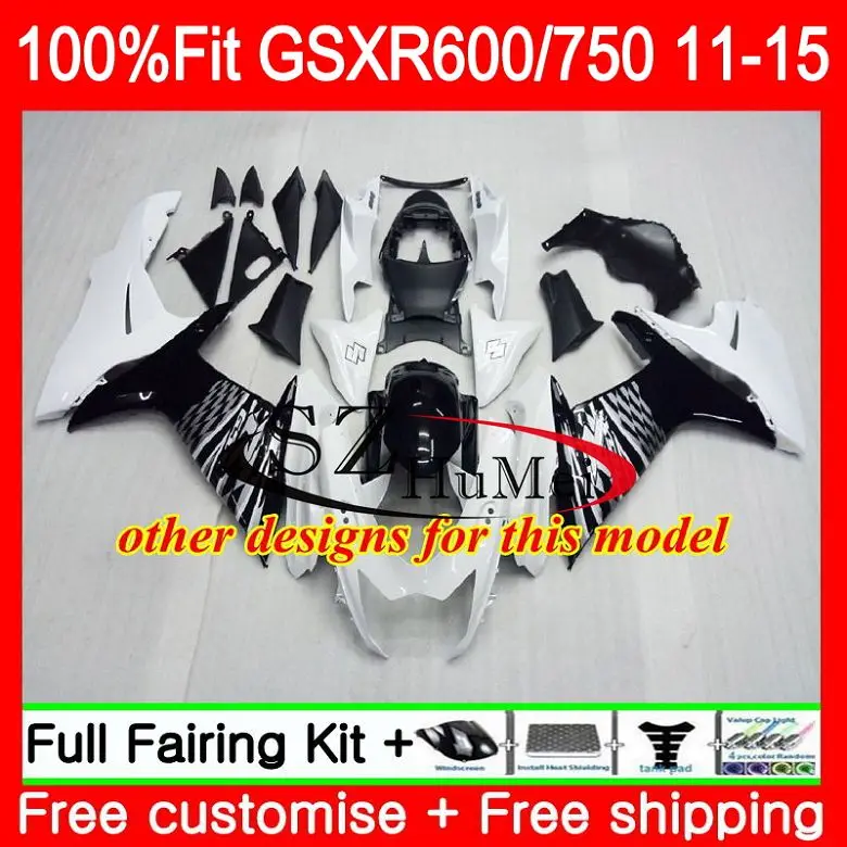 Инъекция для SUZUKI GSX-R600 K11 серый corona GSX 600 750 11 12 13 14 15 33SH7 GSXR600 GSXR750 2011 2012 2013 обтекатель