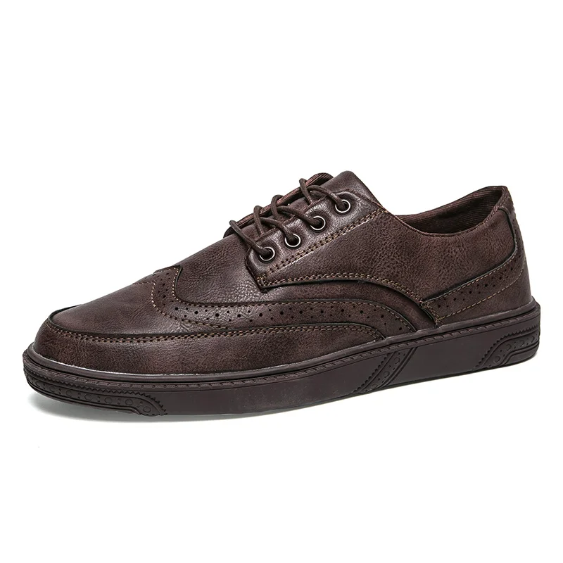 men dress shoes leather brogue oxfords luxury italian brand retro classic male footwear cool designer comfort dress flats for me (3)