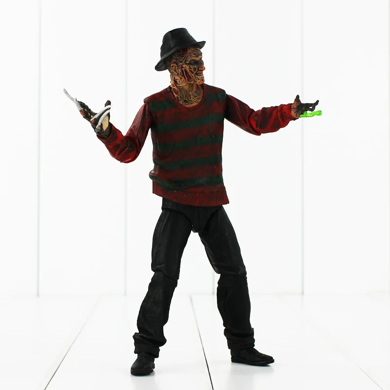 19 см NECA фильма ужасов A &quotКошмар на улице Вязов&quot Фредди Крюгер 30th ПВХ фигурка