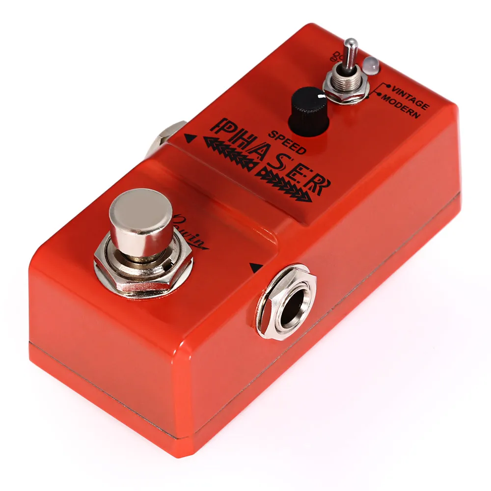 Rowin Ln-313 педаль гитарного эффекта аналоговый Phaser гитарный эффект педали истинного обхода для музыкальных инструментов