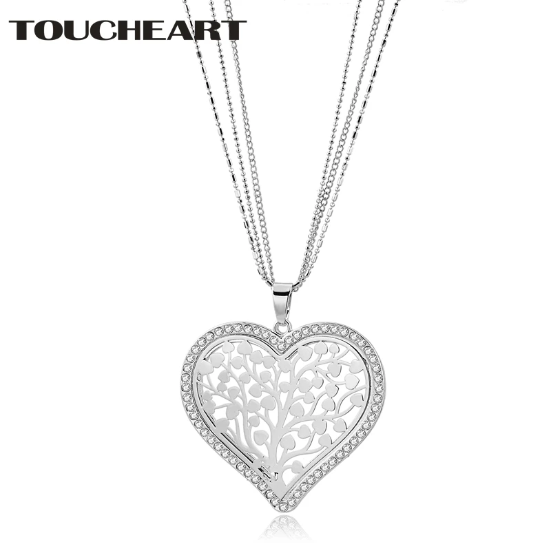 

TOUCHEART Tree Of Llife Statement LOVE layered Necklace & Pendants Women & Men Display Necklace Chain Holder Necklace SNE180008