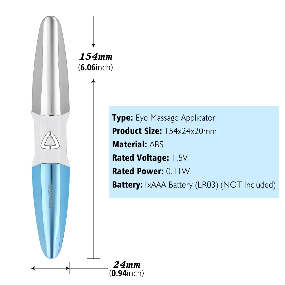 Массажный мини-аппликатор для глаз, Электрический массажер для глаз, против старения, для удаления морщин вокруг глаз, темных кругов, косметический аппарат для ухода за кожей глаз