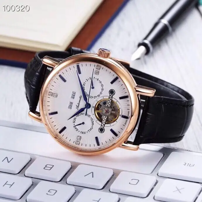 

WG0282 Mens Watches Top Brand Runway Luxury European Design Automatic Mechanical Watch