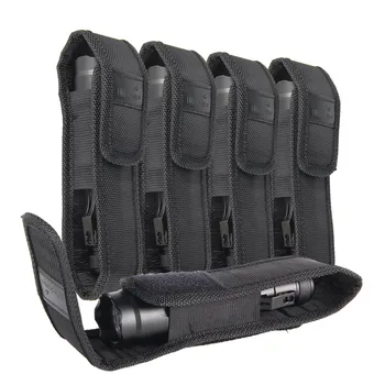 

New C8 Flashlight Protective Nylon Carrying Holster Flashlight Case Torch Carrying Bag Suit to Most LED Flashlight -black