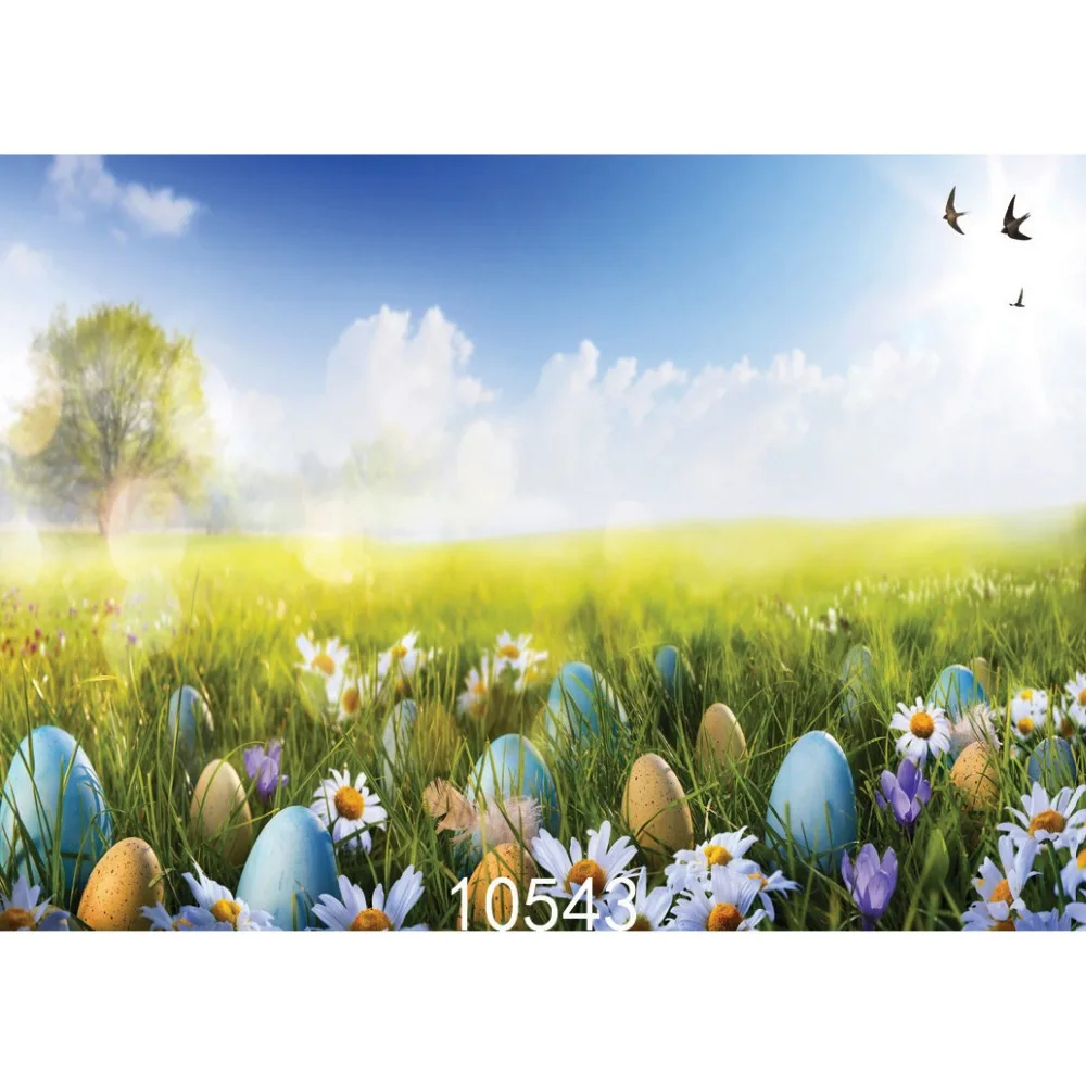 

SHANNY Vinyl Custom Photography Backdrops Prop Easter day Theme Digital Photo Studio Background 10543