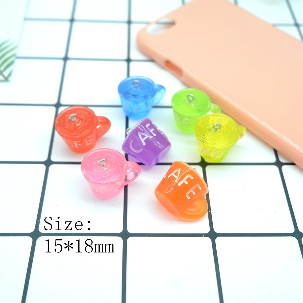 

Kawaii Caffe Charms Pendants for DIY bracelets necklace earring key chain Jewelry Making