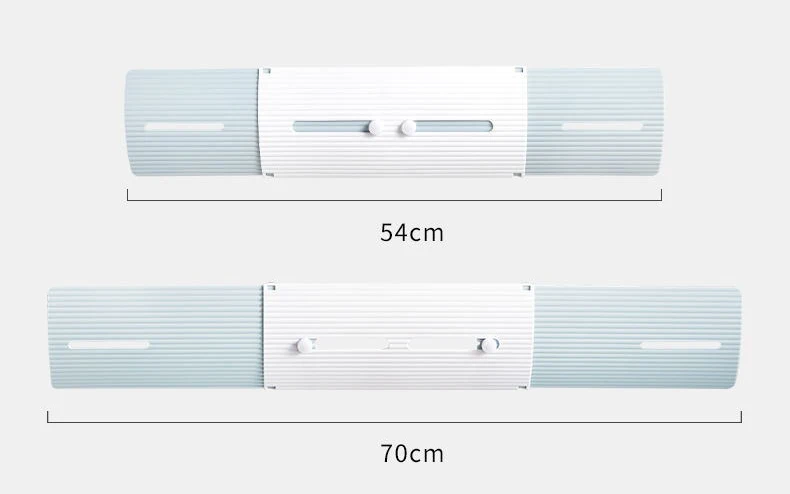 Регулируемая Крышка Кондиционера ветровое стекло кондиционер дефлектор перегородка щит ветровой направляющий месяц прямой анти-Ветер щит