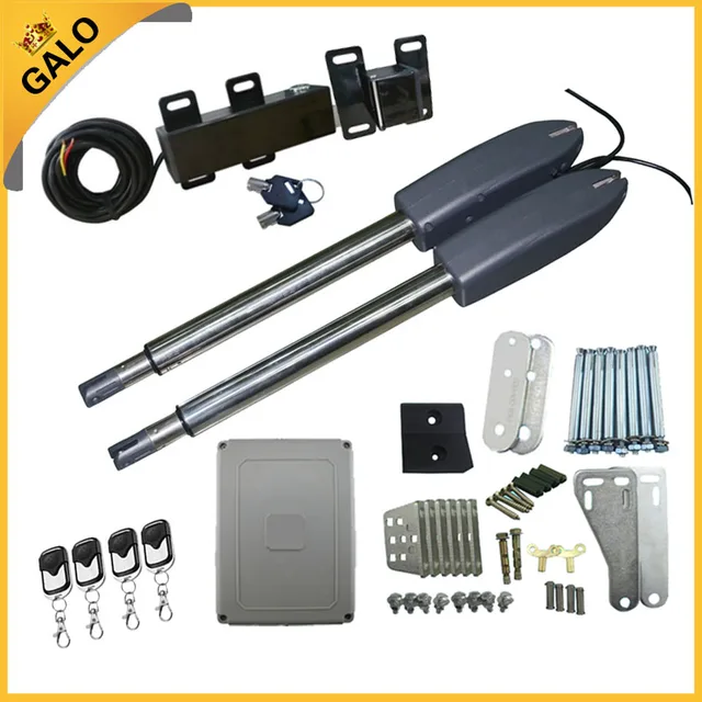 Buy Wireless remote control Heavy Duty Automatic Double Swing Driveway Gate