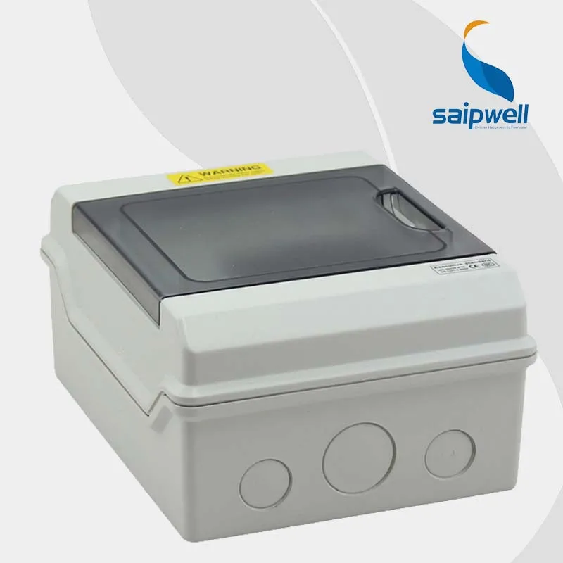 220*165*100mm  IP67 6-Ways  Waterproof  Distribution Box /Enclosures for Electronic Equipment  MCB RCD ( GDB-06 )