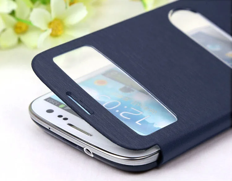 Чехол-раскладушка кожаный чехол для телефона для samsung Galaxy S3 Galaxys3 siii Neo Duos S iii 3 GT I9300 I9301 I9301i I9300i GT-I9300 чехол s