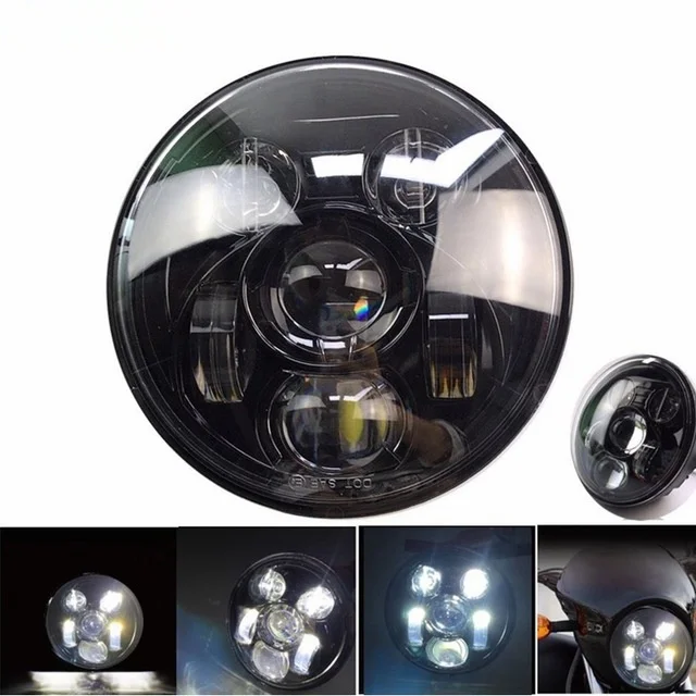 Для Harley Davidson Street 750 светодиодная фара 5 3/4 &quotсветодиодная для мотоцикла h4 Led 75