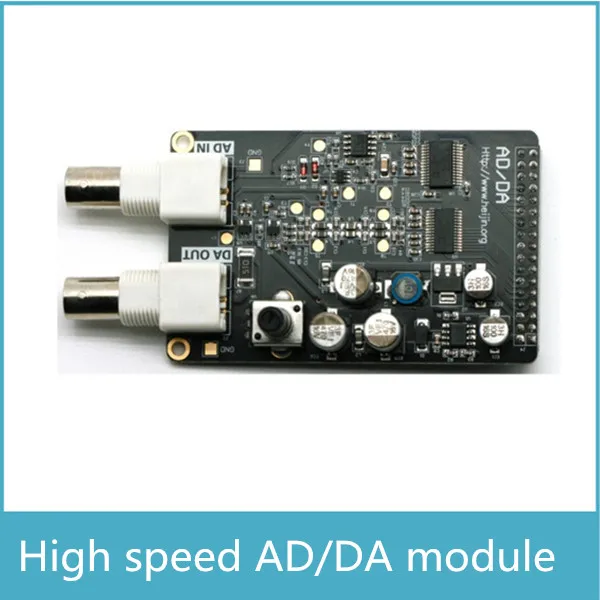 Высокоскоростной 8 битный модуль AD и DA для макетной платы FPGA 125MSPS 32M AD|board|module typemodule
