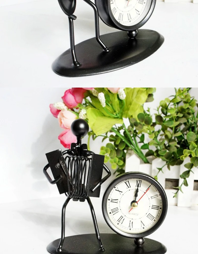 clock bicycle bureau kalender mesa vintage ahşap saat circular wood azan wall clock retro bamboo clock clock with pendulum clock humidity  (2)