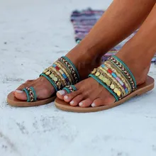 Тапочки; женские летние сандалии; тапочки для дома и улицы; Вьетнамки в стиле бохо; пляжная обувь; женская модная обувь; Apr22