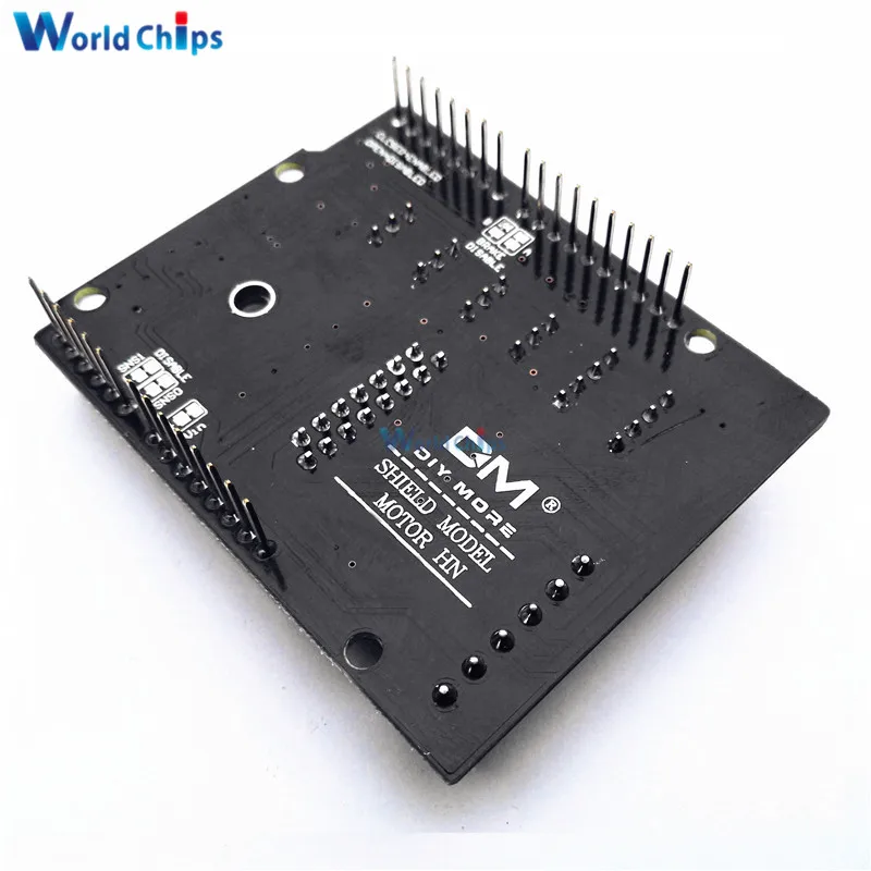 Плата расширения L298P для Arduino UNO R3 MEGA2560 заменяемая двухканальная двигателя