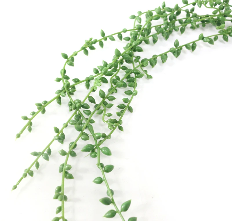 JAROWN Simulation Succulent Plants Artificial Lover Tears Green Rattan Wall Hangings Home Garden DIY Wedding Party Leisure Decor (16)