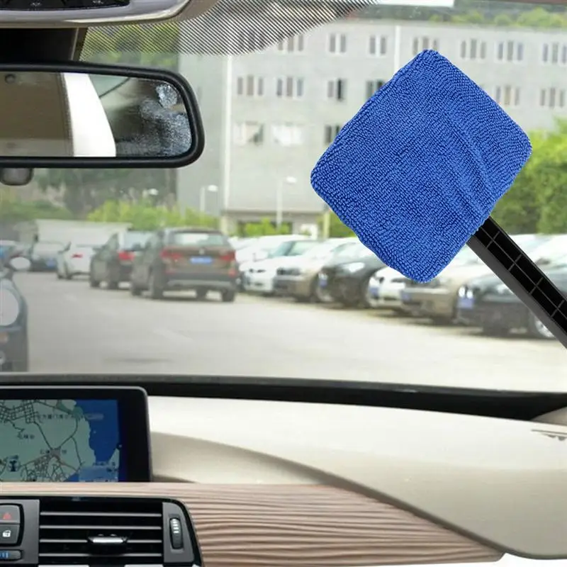 2 шт Автомобильный очиститель ветрового стекла щетки автоматические, для оконного стекла чистящие кисти инструменты с длинной ручкой автомобиля чистящие аксессуары уход за автомобилем