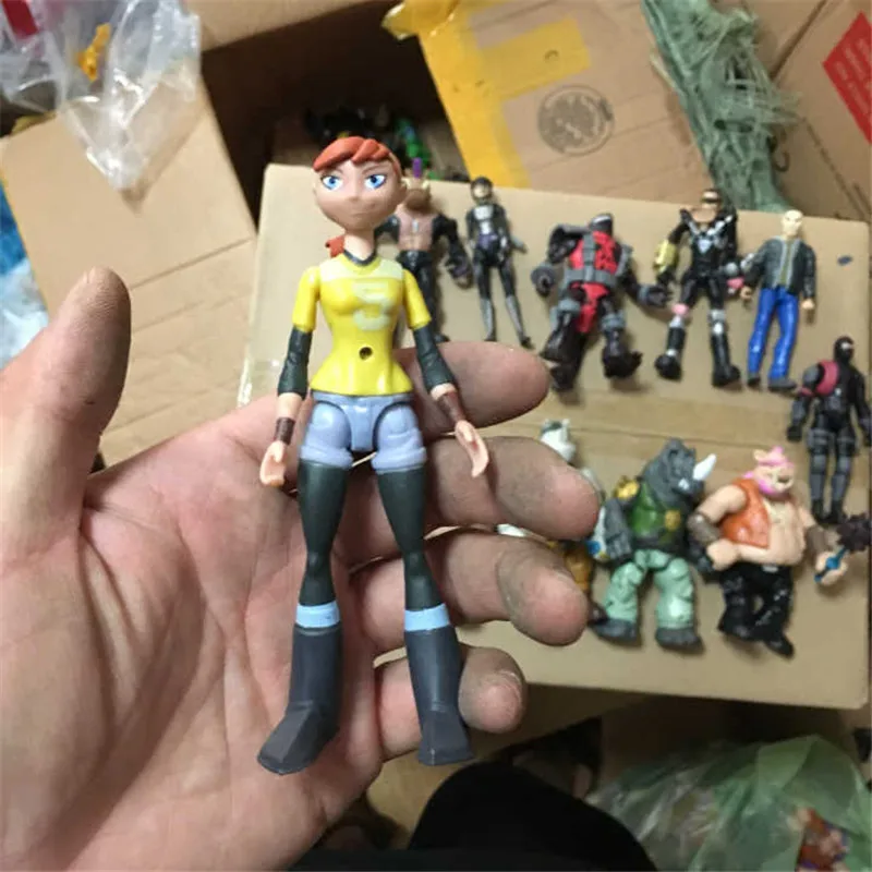 Cena Żółw kanalizacyjny anime figurka niszczarka kwiecień · O Neil Karai Fishface ręce i nogi mogą poruszać się ręcznie robione zabawki dla dzieci