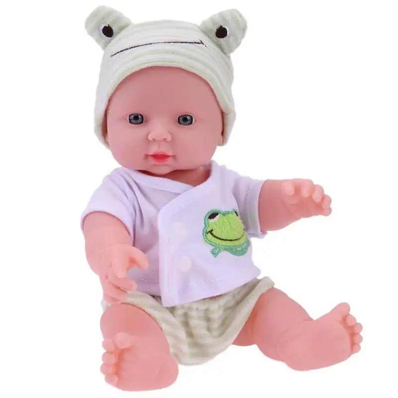 30 см кукла для новорожденных игрушка мягкая виниловая имитация Reborn Baby Doll с одеждой детский спальный Playmate мальчик девочка подарок на день рождения