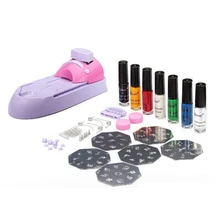 Manicure Stamper Pattern DIY Proficient Polish Decor Machine Scraper Printing Chart Plate Printer Nail Art Image Set