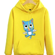 [XHTWCY] Новинка человек женский аниме Феи хвост одежда куртка с капюшоном Толстовка COS Толстовка