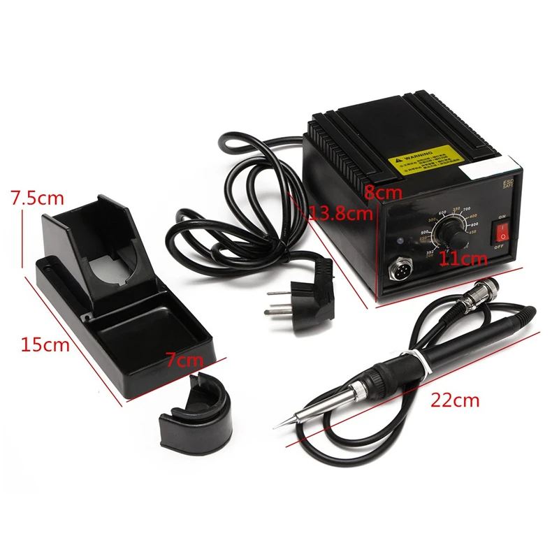 

110V/220V 65W AC 24V Inverter Frequency Change Electric 936 Soldering Station Iron + Holder + Handle Welding Repair Kits