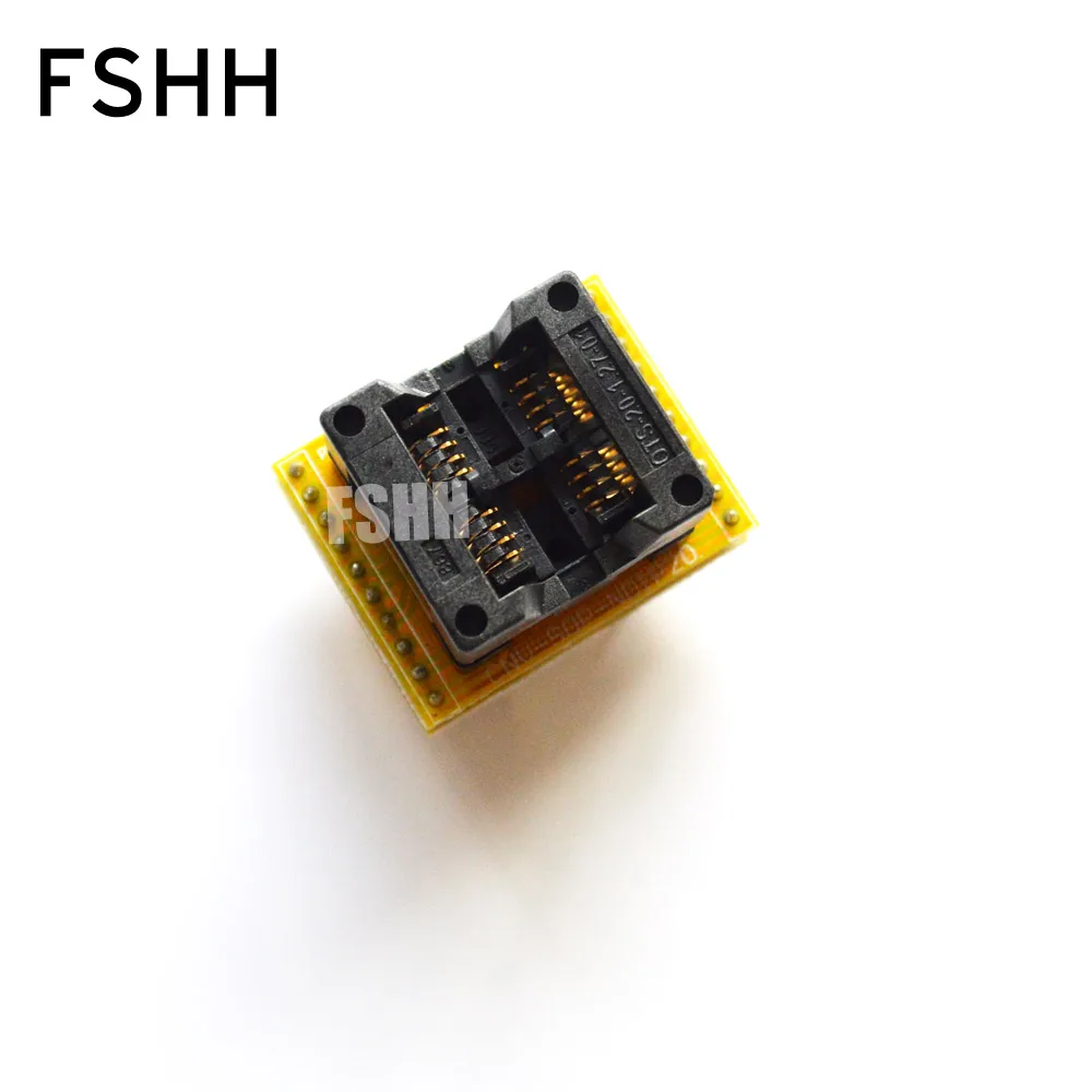 

SOP8-DIP8 Adapter ZY301A ZLG ZHIYUAN Programmer Adapter Of 25 wide-body SOIC8 test socket