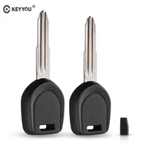 Keyyou capa de chave de carro transponder, para mitsubishi lancer shogun pajero montero l200 triton id46 pcf7936 chip esquerda/direita lâmina de lâmina