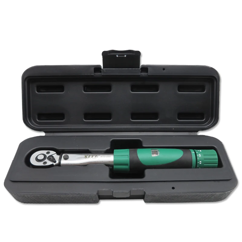 

1/4" 2-20NM Adjustable Professional Torque Wrench Hand Spanner car Preset torque wrench auto tire repairing tool