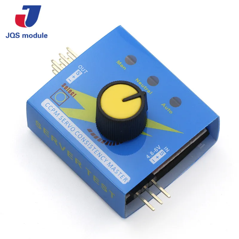 

Servo Tester Gear Test CCPM Consistency Master Checker 3CH 4.8-6V with Indicator Light