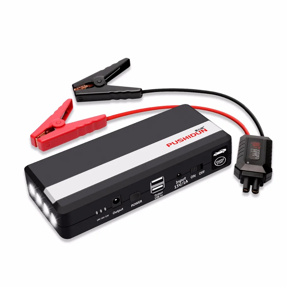12V to 48V 14000 мАч литиевое пусковое устройство для автомобиля 800A джамп стартер