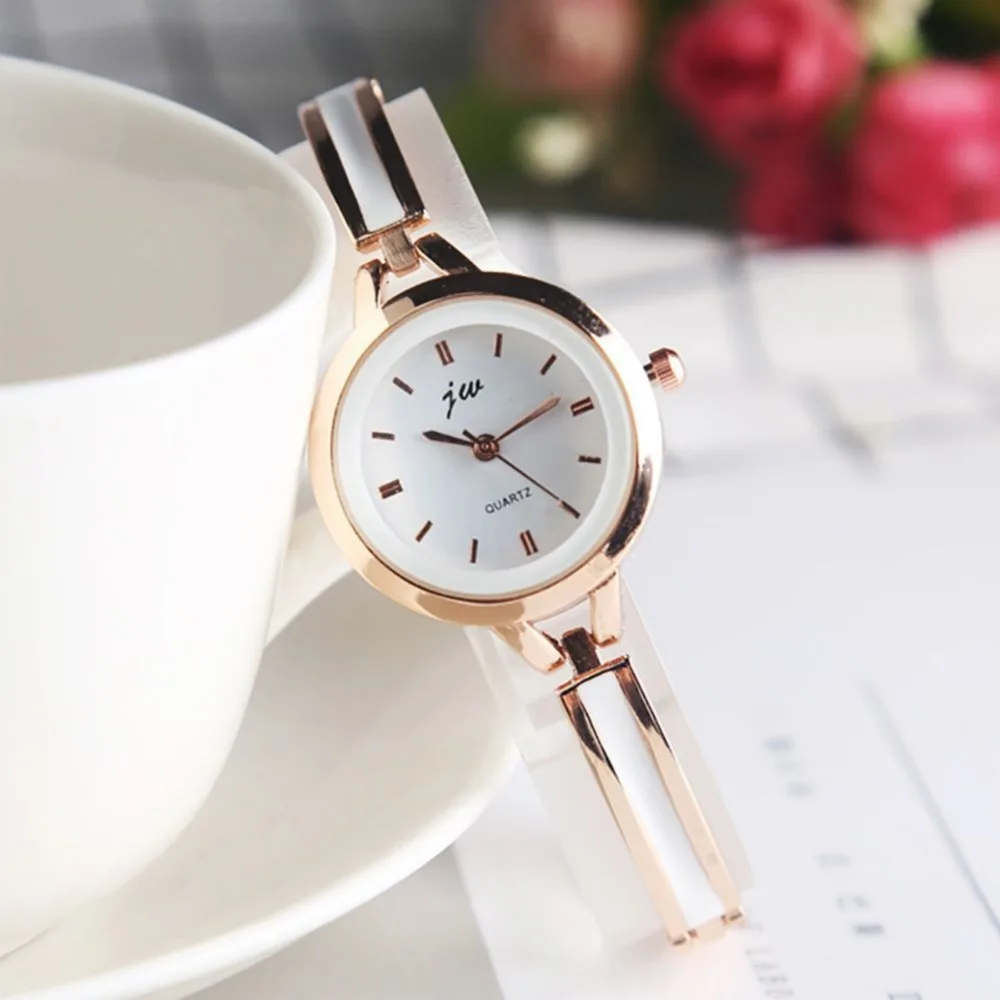 

High quality Women's Ultra-Thin Imitation Ceramic Strap Quartz Watch