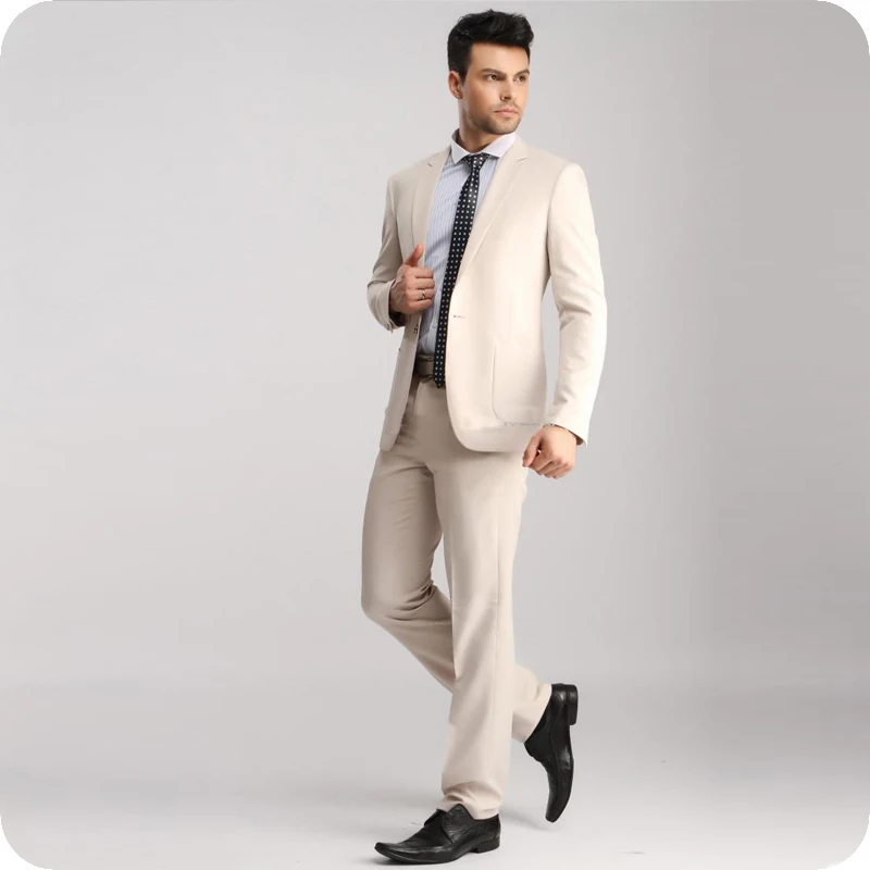 ivory men suits wedding tuxedos