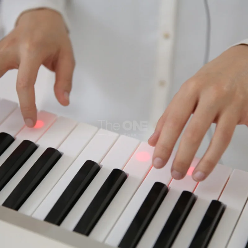 Светильник ONE с 61 клавишей сенсорного отклика smart piano USB Электронная MIDI клавиатура