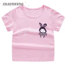 Футболка для девочек футболка для мальчиков костюм для девочек топы хлопковая детская одежда летняя детская одежда 1 шт./лот cnbe008-1p