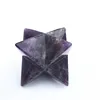 Natural Amethyst merkaba star Gemstone crystal Merkaba Stars 3