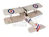 Free shipping RC Airplane Ultra-micro Balsawood Aircraft Light Laser-cut Airplane SE5A Aeromodelling Kit K4 4