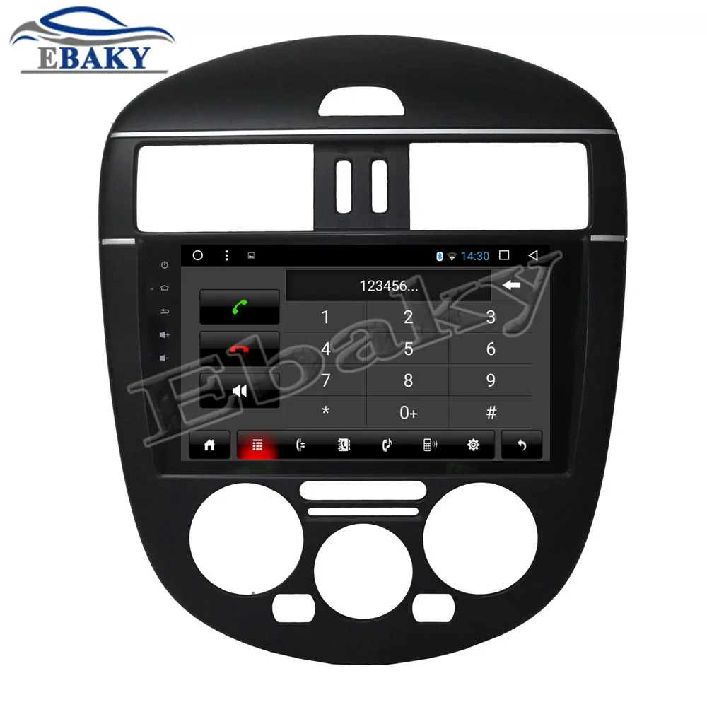 Clearance NaviTopia 9inch 1GB/2GB RAM Quad Core/Octa Core Android 7.1/8.1 Car DVD Radio for Nissan Tiida L 2011 2012 2013 2014 2015 GPS 15