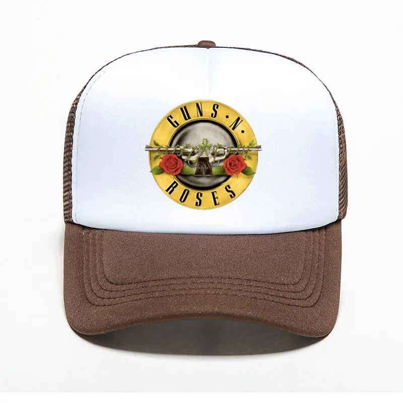 Унисекс для взрослых Новая мода пистолеты N Roses бейсболка охотничий Снайпер папа шляпа дышащая Регулируемая Bone Mesh cap - Цвет: COLOR 14
