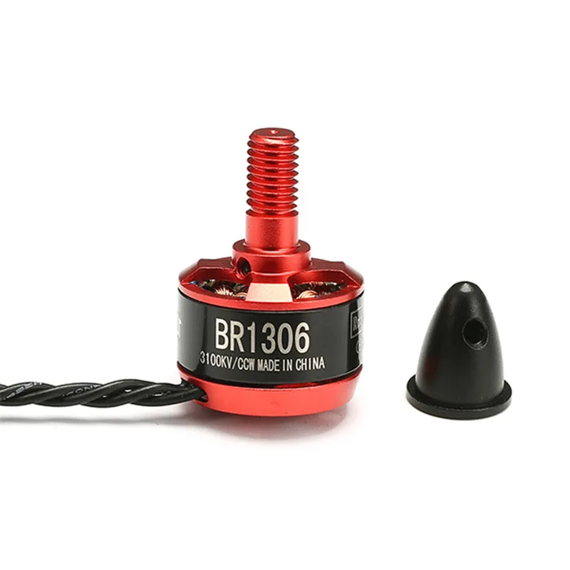 Новые 4 шт. Racerstar гоночный Edition 1306 BR1306 3100KV 1-2S бесщеточный двигатель CW/CCW для 150 180 200 RC модель