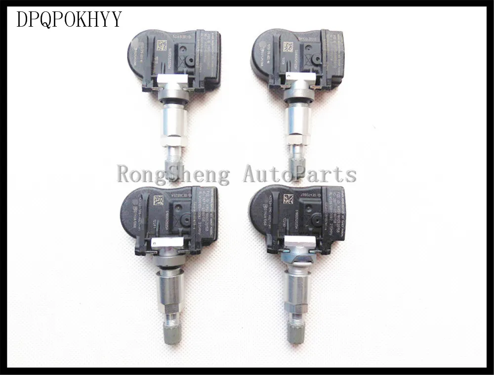 DPQPOKHYY Set of 4 For Honda Tire Pressure Sensor TPMS OEM 42753 TP6